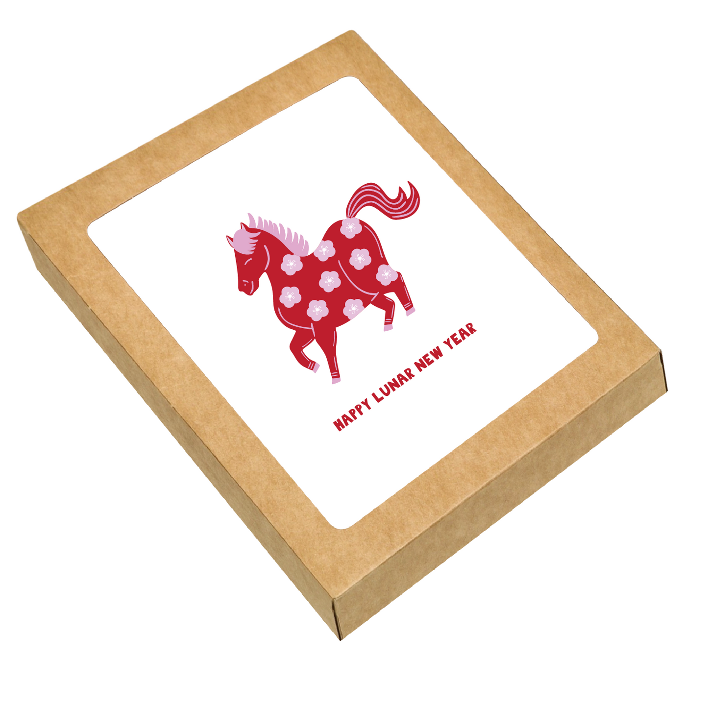 Lunar New Year Year of the Horse Card