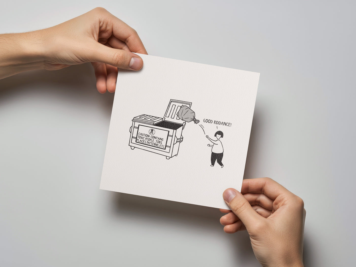 Good Riddance Card - additional product photo 2