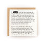 I  A Lot. All of You. Letterpress Card with heartfelt message on luxe white cardstock and kraft envelope.