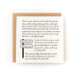 Whichever Path You Choose (It's The Right One) Letterpress Card with inspirational message and street sign illustration on white cardstock.