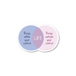 Life Venn Diagram Sticker showing overlapping circles labeled Things within your control and Things outside your control.