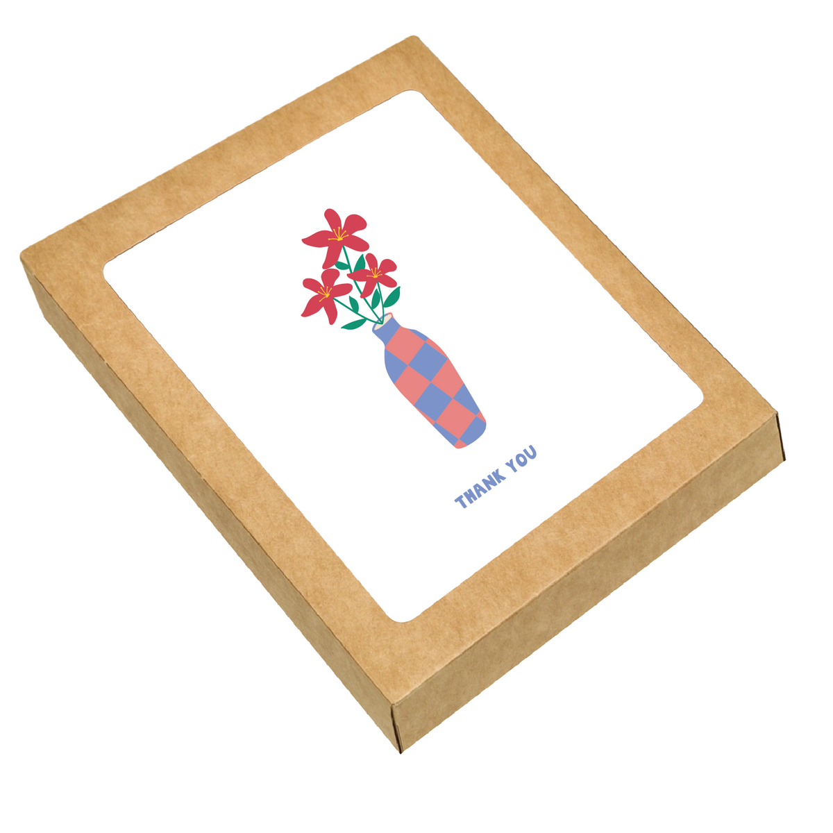 Thank You Flowers Card