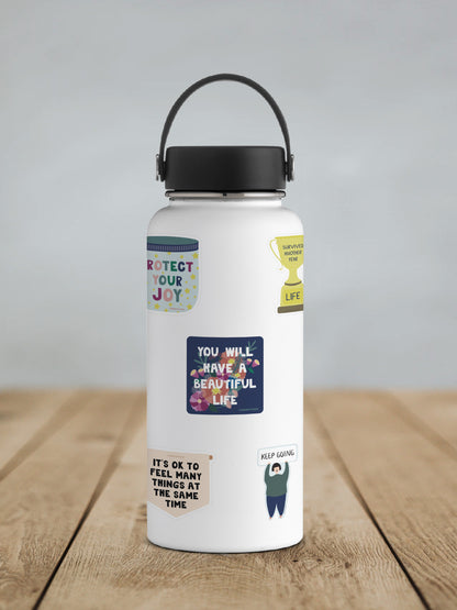 You Will Have a Beautiful Life Vinyl Sticker - additional product photo 2