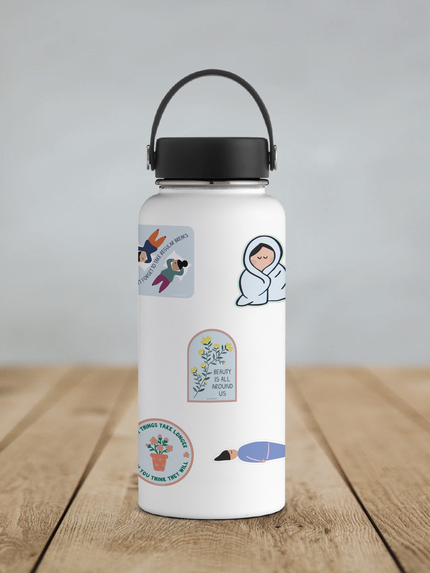 Beauty is All Around Us Vinyl Sticker - additional product photo 2