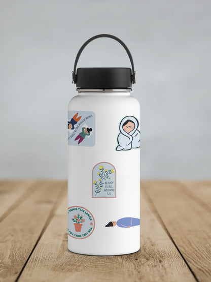 Beauty is All Around Us Vinyl Sticker - additional product photo 2