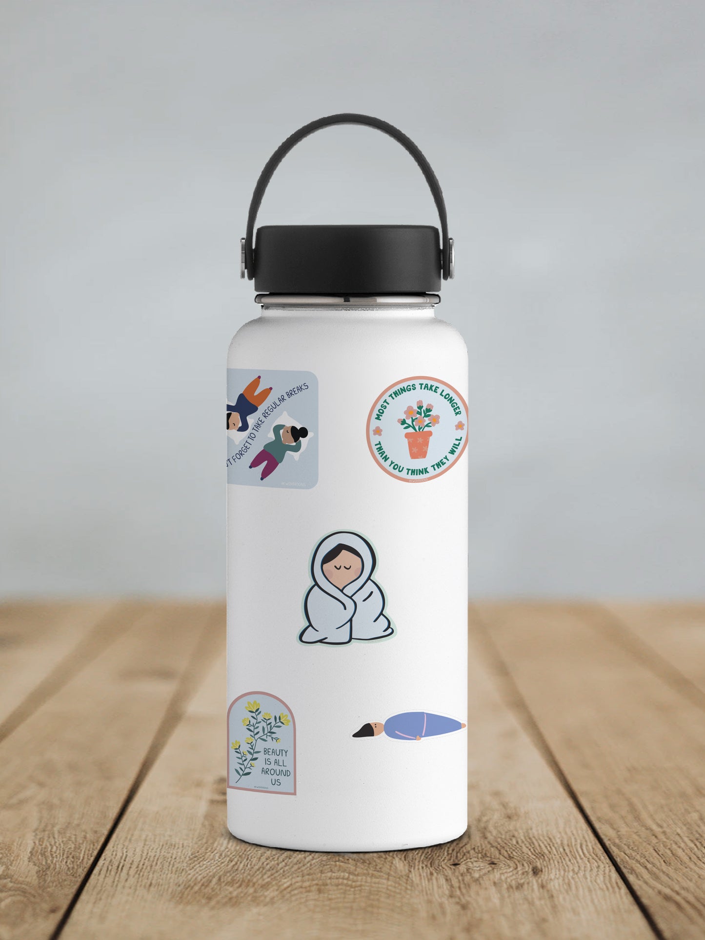 Cozy Vinyl Sticker - additional product photo 2