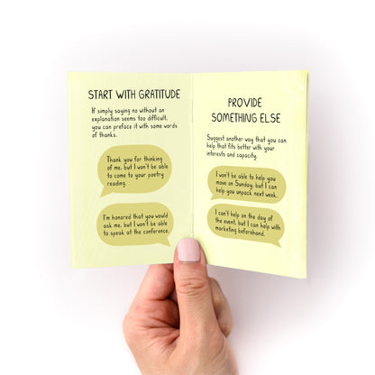 Ways to Say No Zine - Page 5-6