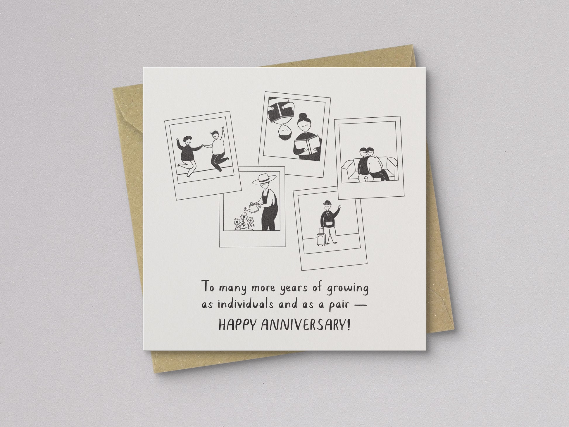 Polaroid Anniversary Card - additional product photo 1