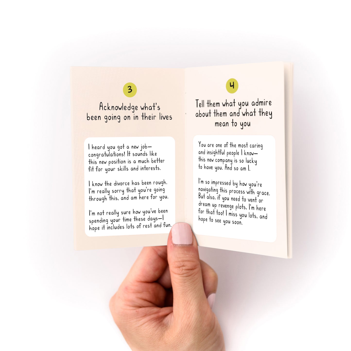 What to Write in Any Card Zine - Page 4-5