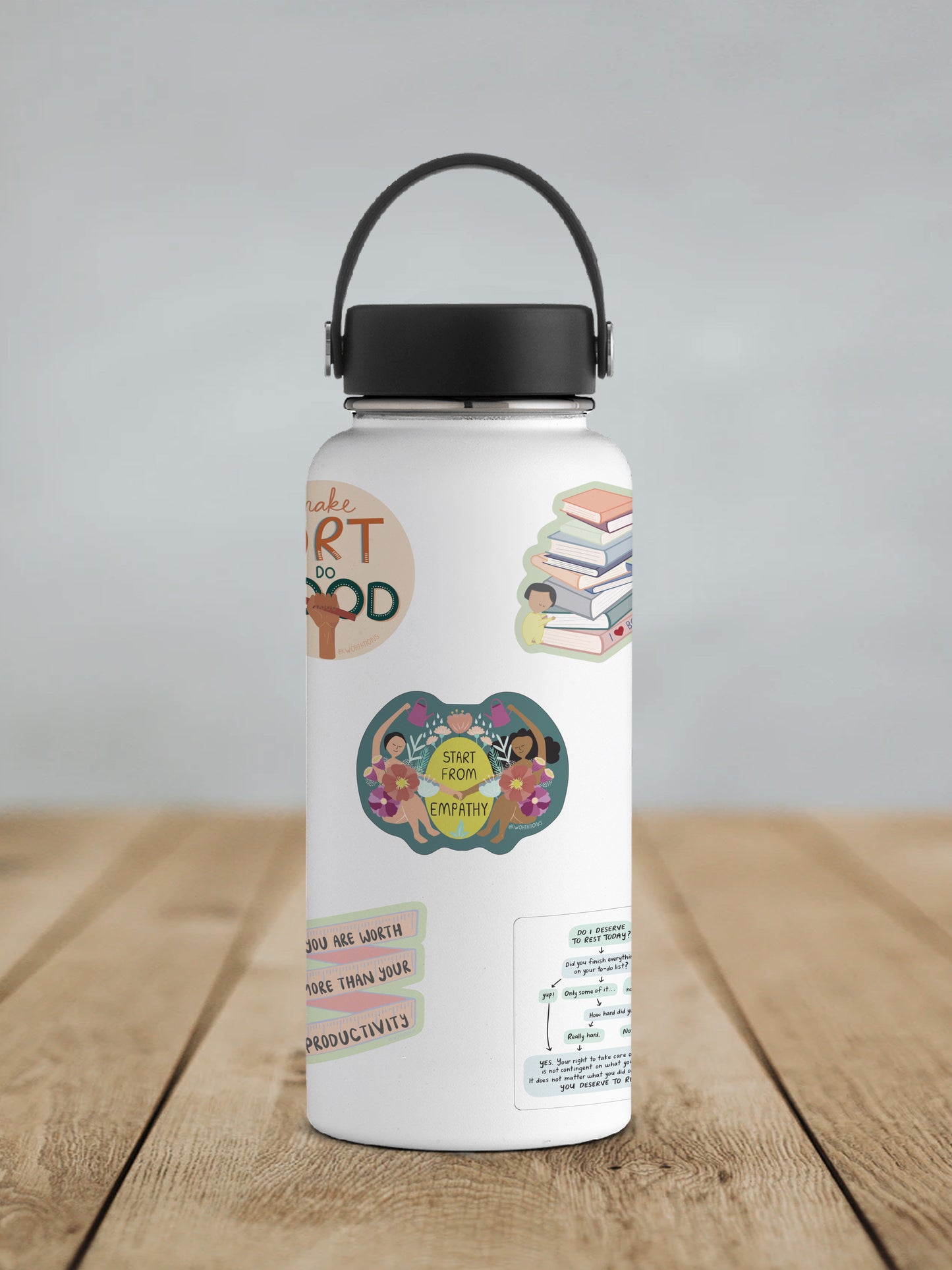 Start From Empathy Vinyl Sticker - additional product photo 2