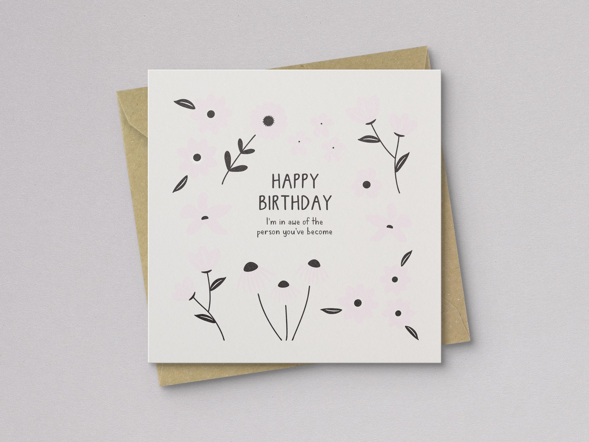 In Awe of You Birthday Card - additional product photo 1