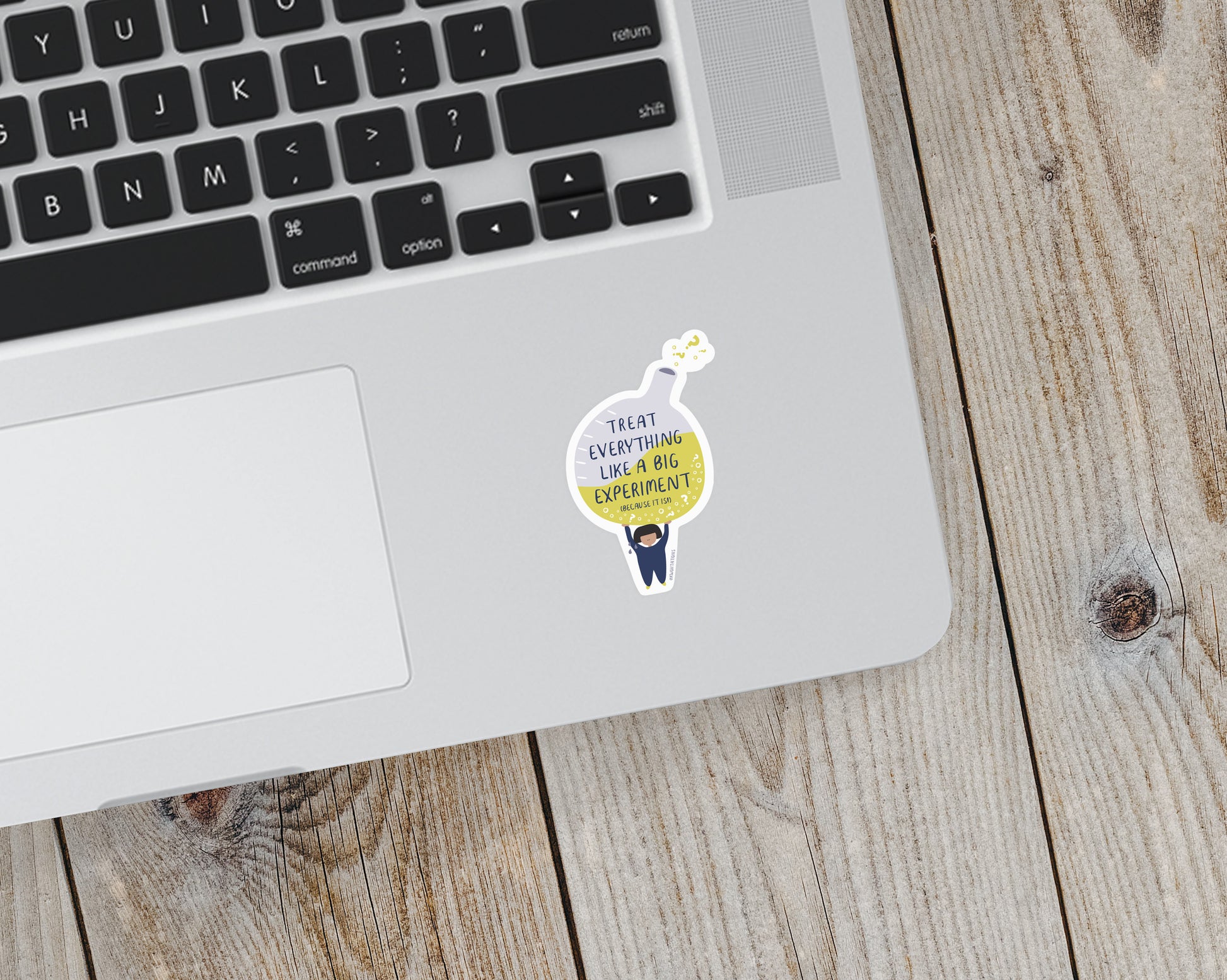 Big Experiment Vinyl Sticker - additional product photo 3