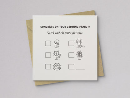 Growing Family Card - additional product photo 1