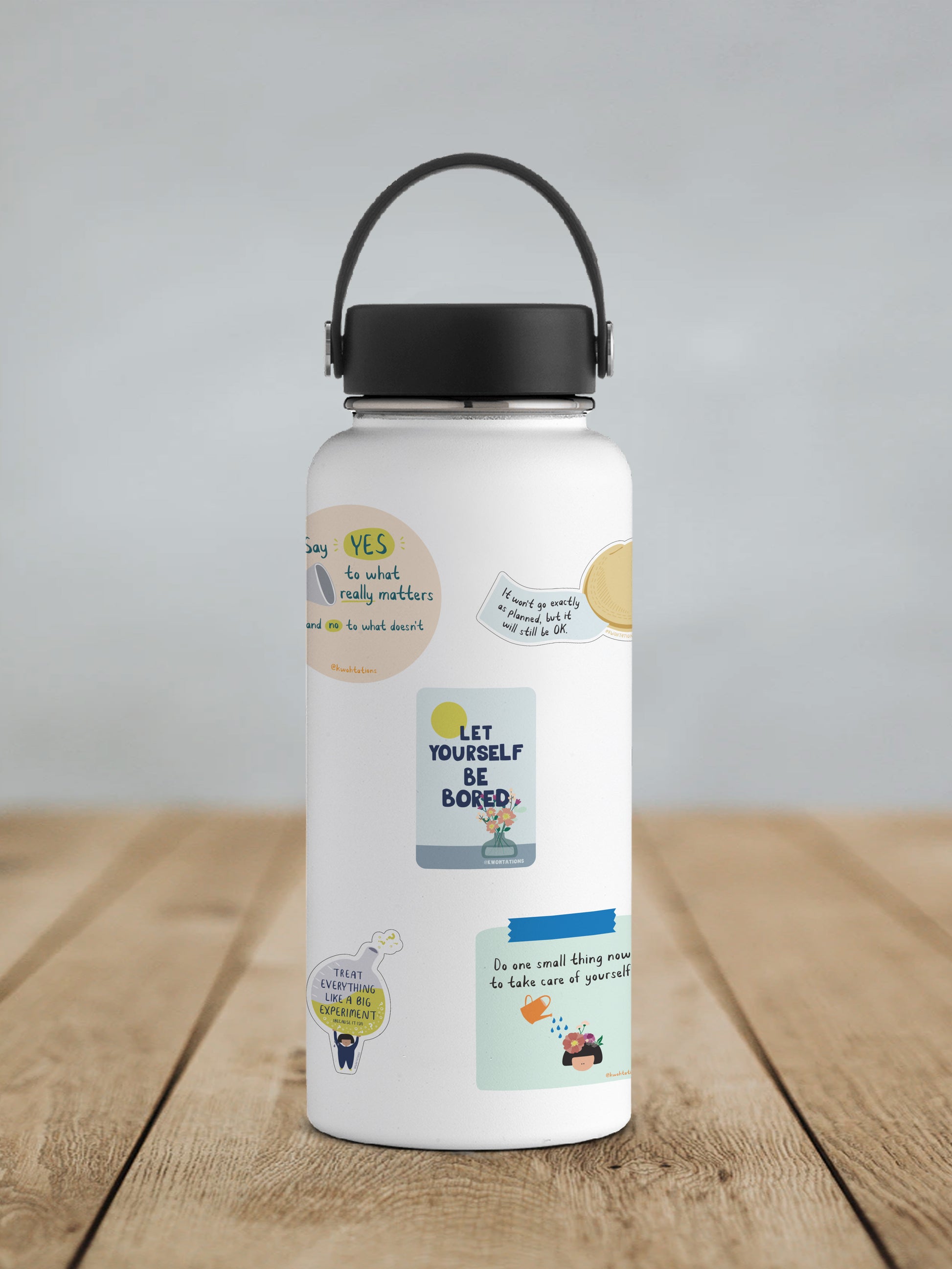 Let Yourself Be Bored Vinyl Sticker - additional product photo 2
