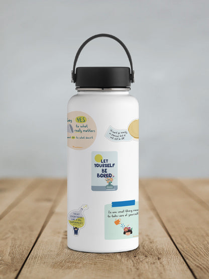 Let Yourself Be Bored Vinyl Sticker - additional product photo 2