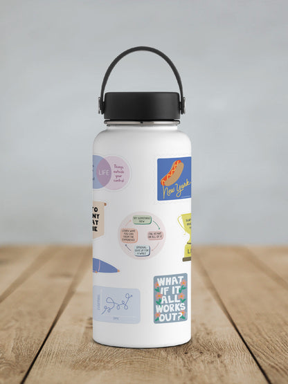 Try Something New Flowchart Vinyl Sticker - additional product photo 2