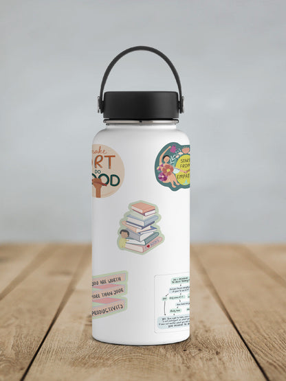 I Heart Books Vinyl Sticker - additional product photo 2