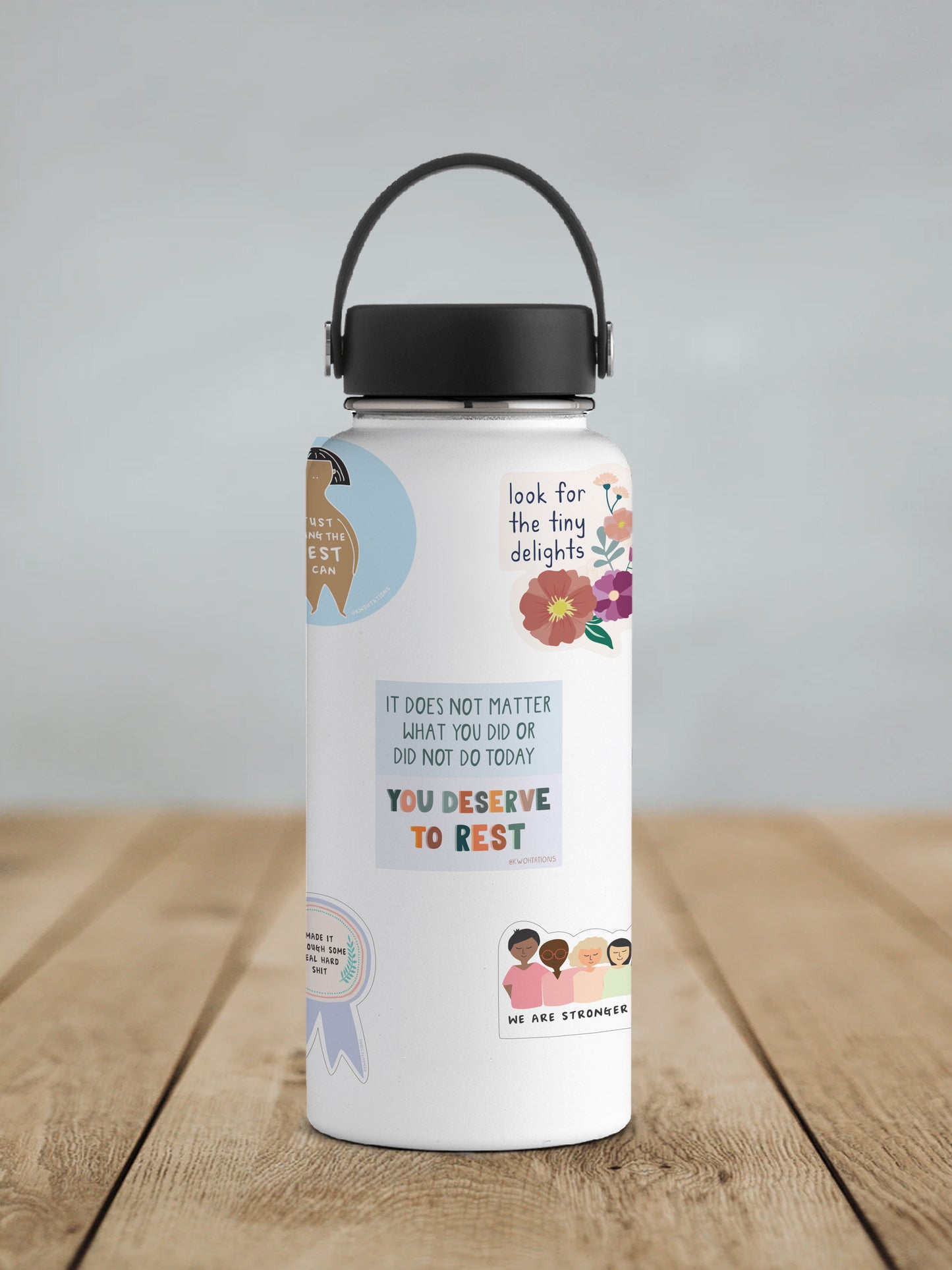You Deserve To Rest Vinyl Sticker - additional product photo 2