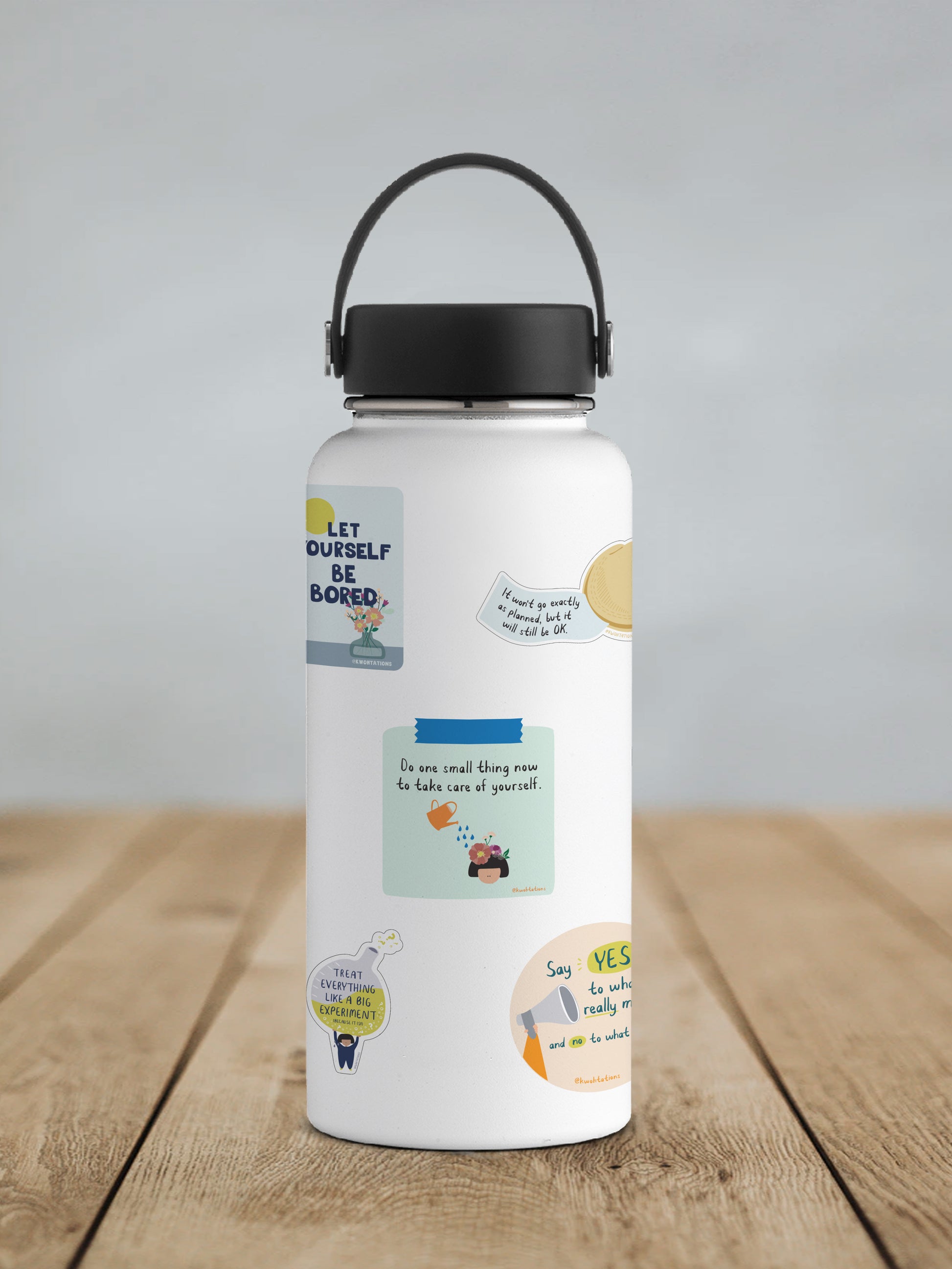 Do One Small Thing Now Vinyl Sticker - additional product photo 2