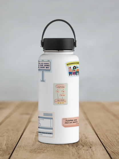 Take a Break Flowchart Vinyl Sticker - additional product photo 2