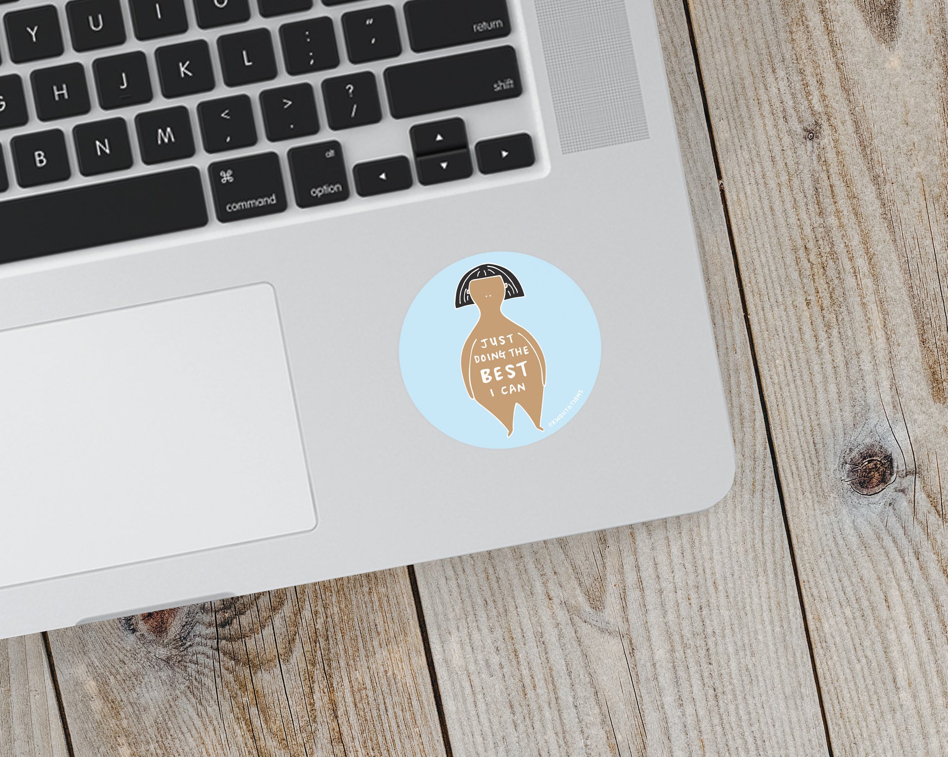 Just Doing The Best I Can Vinyl Sticker - additional product photo 3