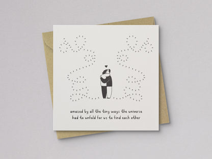 Universe Unfolds Love Card - additional product photo 1