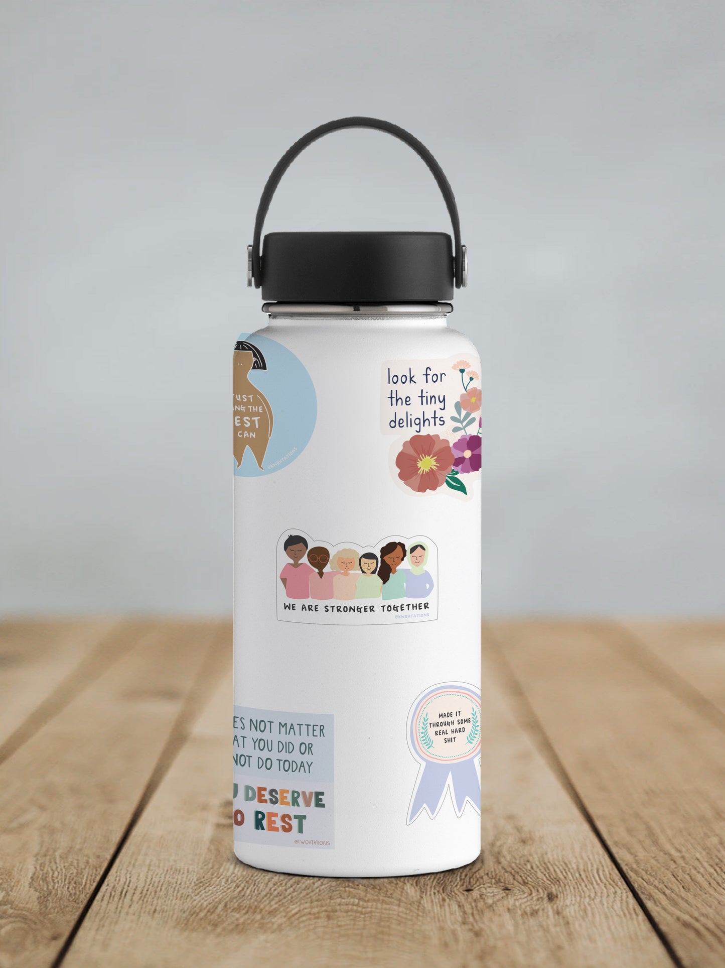 We Are Stronger Together Vinyl Sticker - additional product photo 2