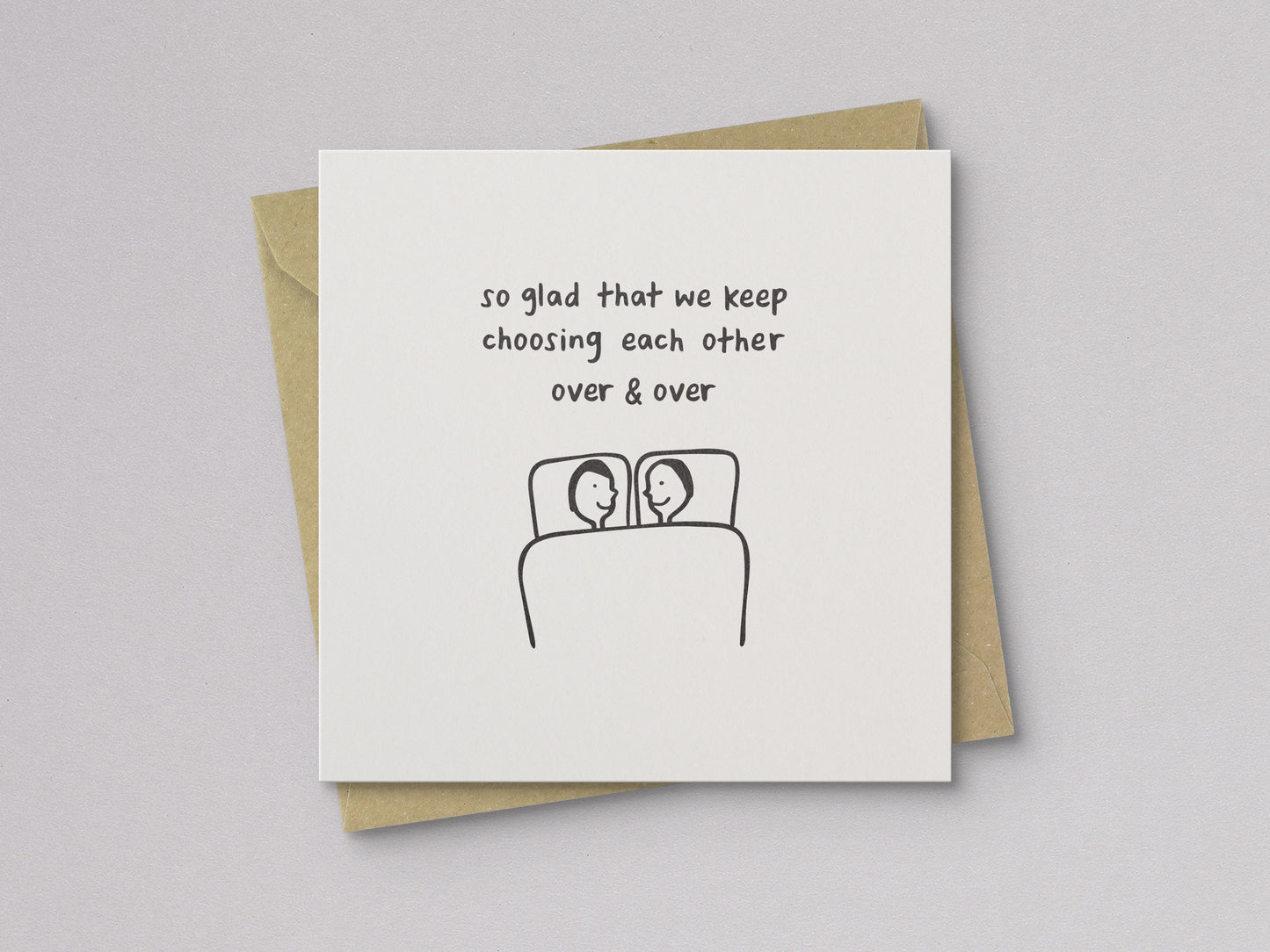 Choosing Each Other Love Card - additional product photo 1