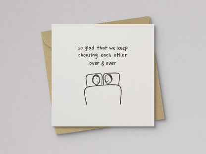 Choosing Each Other Love Card - additional product photo 1