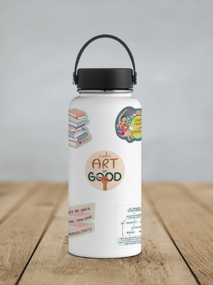 Make Art Do Good Vinyl Sticker - additional product photo 2