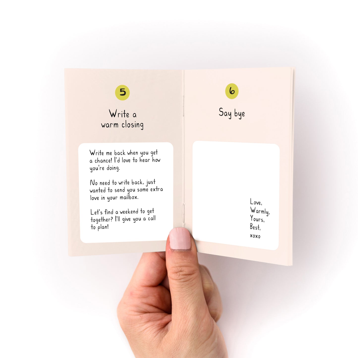 What to Write in Any Card Zine - Page 6-7